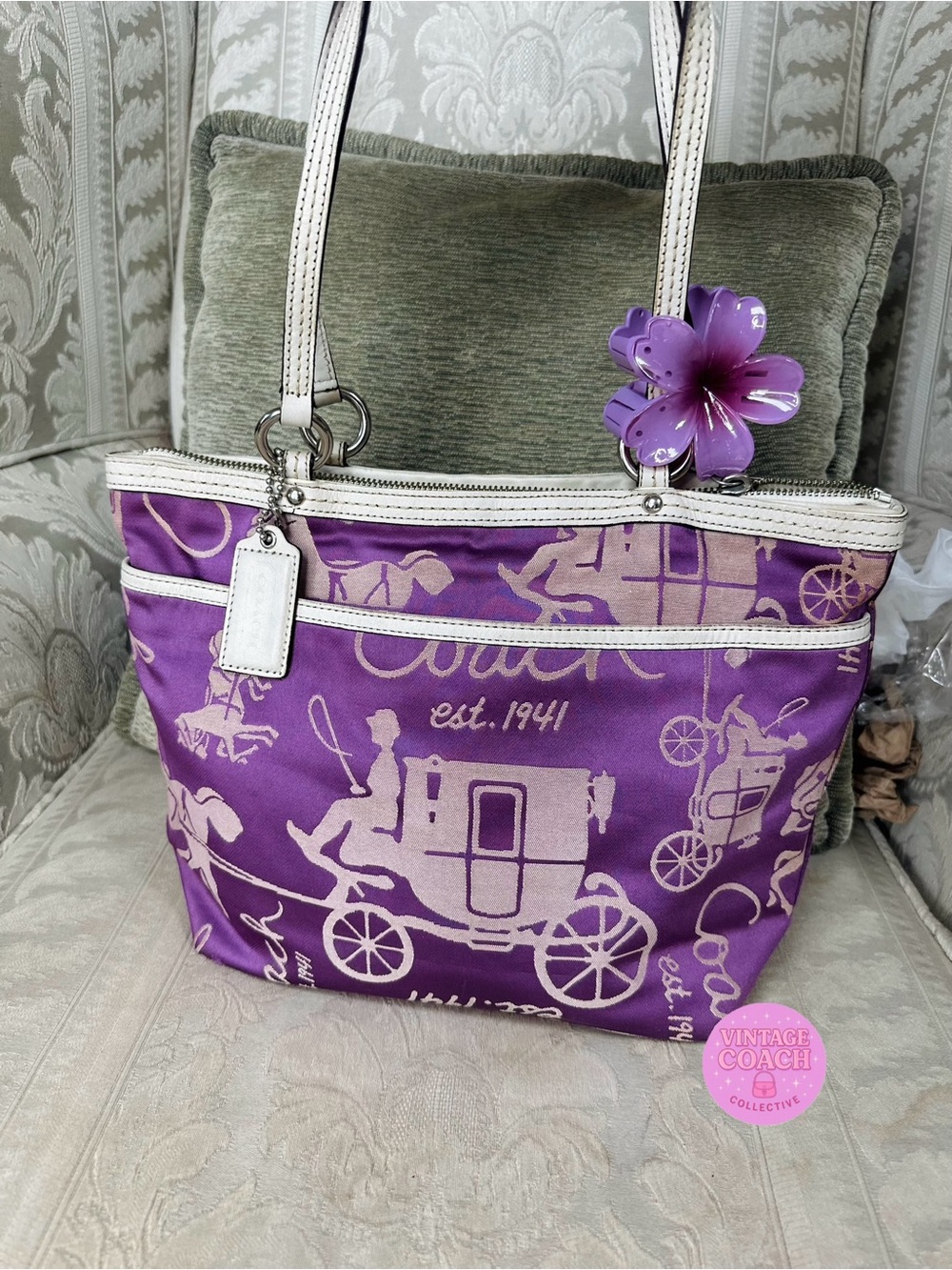 Coach tote - Picture 1 of 12